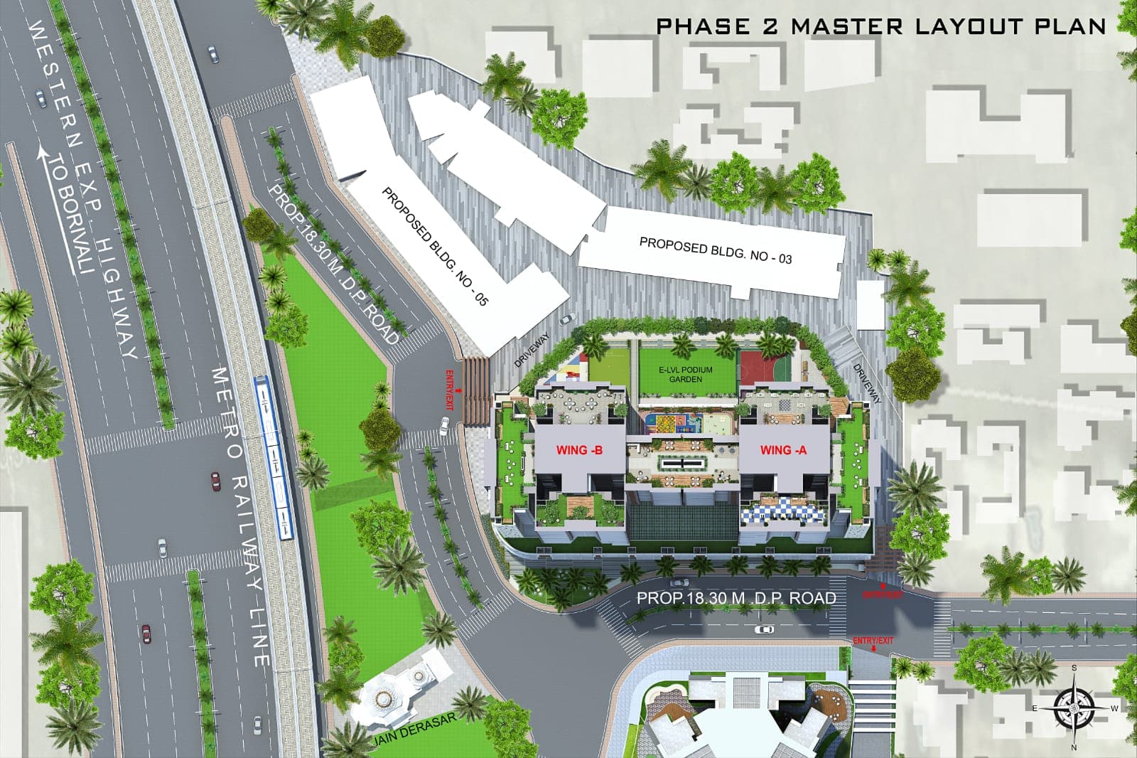 Northern Hills Dahisar — Master Plan